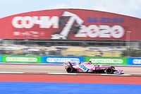 Pérez sorprendido por la vuelta final de Verstappen en Rusia