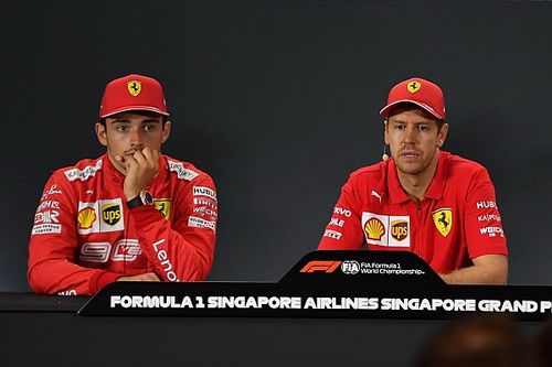 Tensão entre Leclerc e Vettel foge ao padrão da Ferrari; seria ela capaz de controlá-los?