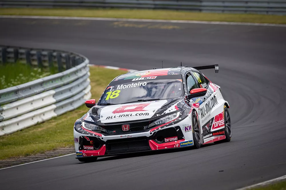 Tiago Monteiro, ALL-INKL.DE M&uuml;nnich Motorsport Honda Civic Type R TCR