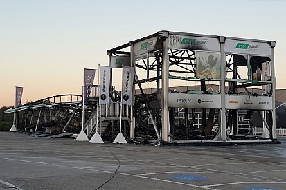 MotoE opener cancelled after paddock fire