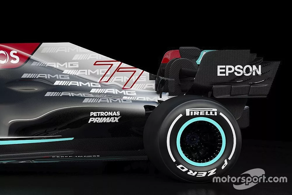Detalle del Mercedes AMG F1 W12