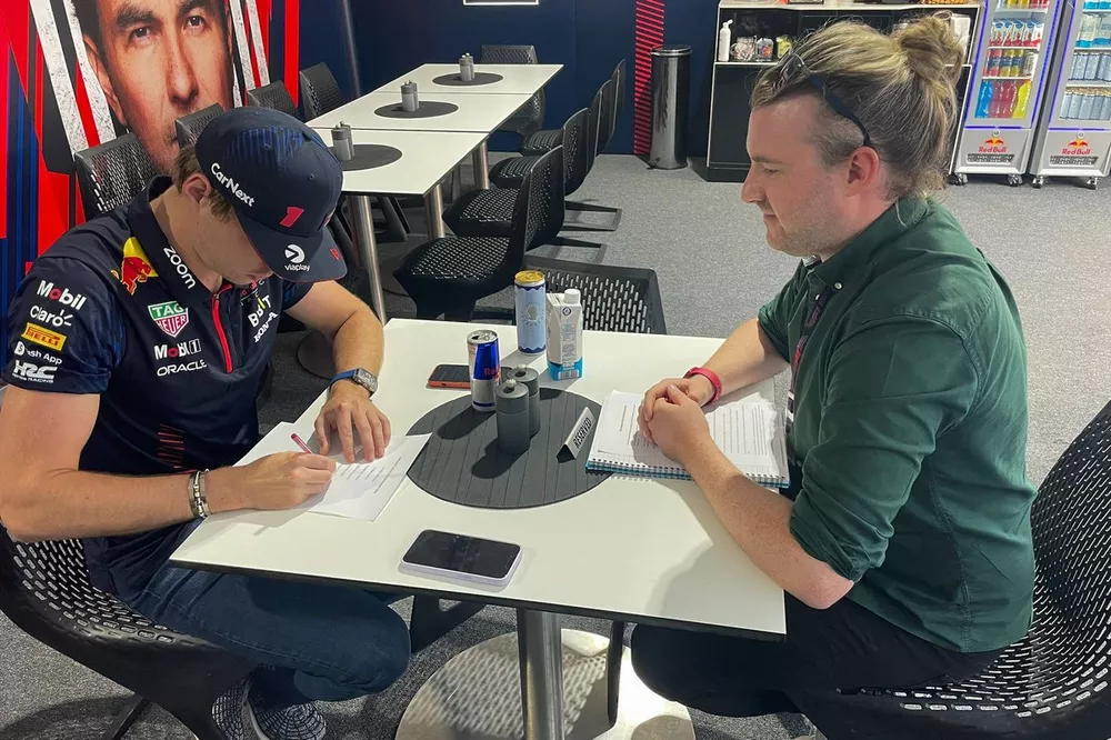 Max Verstappen, Red Bull Racing, Alex Kalinauckas, Grand Prix Editor Autosport