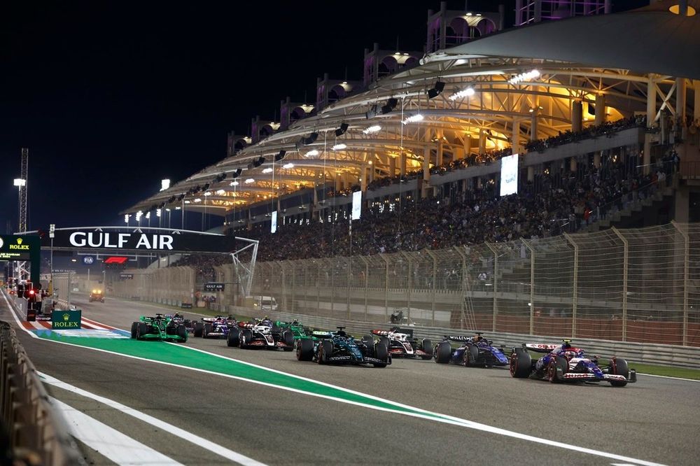 Salida de carrera del GP de Bahrein