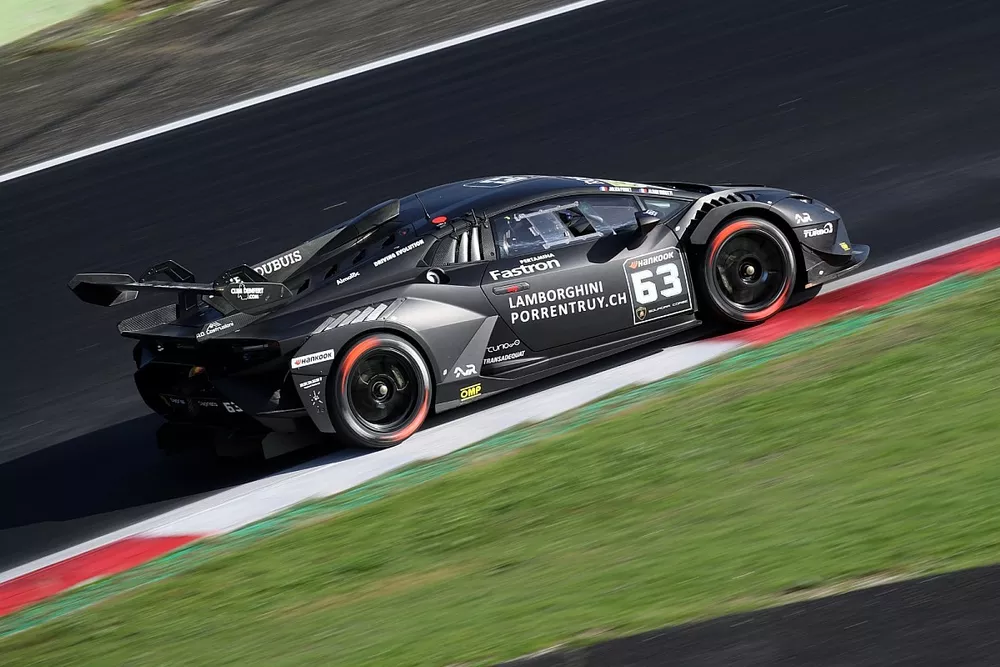 #63 Autovitesse, Lamborghini ST EVO2: Julien Piguet, Alban Varutti
