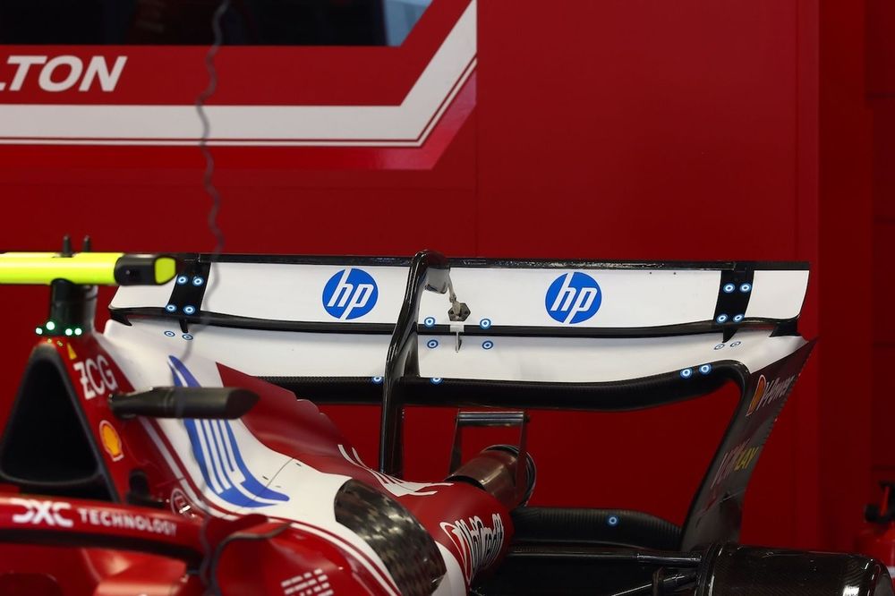 Detalle t&eacute;cnico del Ferrari SF-25