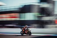 Primera toma de contacto de los neum&aacute;ticos Pirelli con las MotoGP en Misano