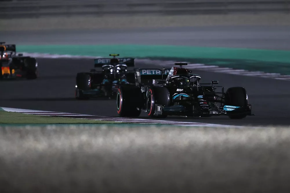 Lewis Hamilton, Mercedes W12, Valtteri Bottas, Mercedes W12