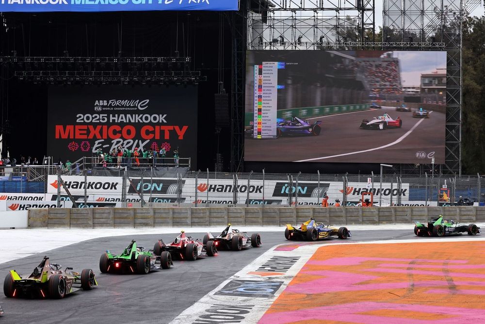 Acción en la carrera