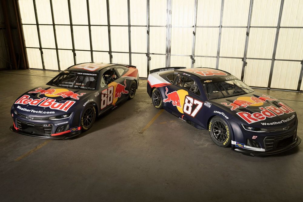 Trackhouse Racing Red Bull livery