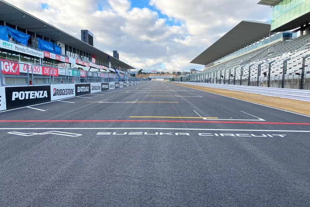 Dettaglio del circuito di Suzuka
