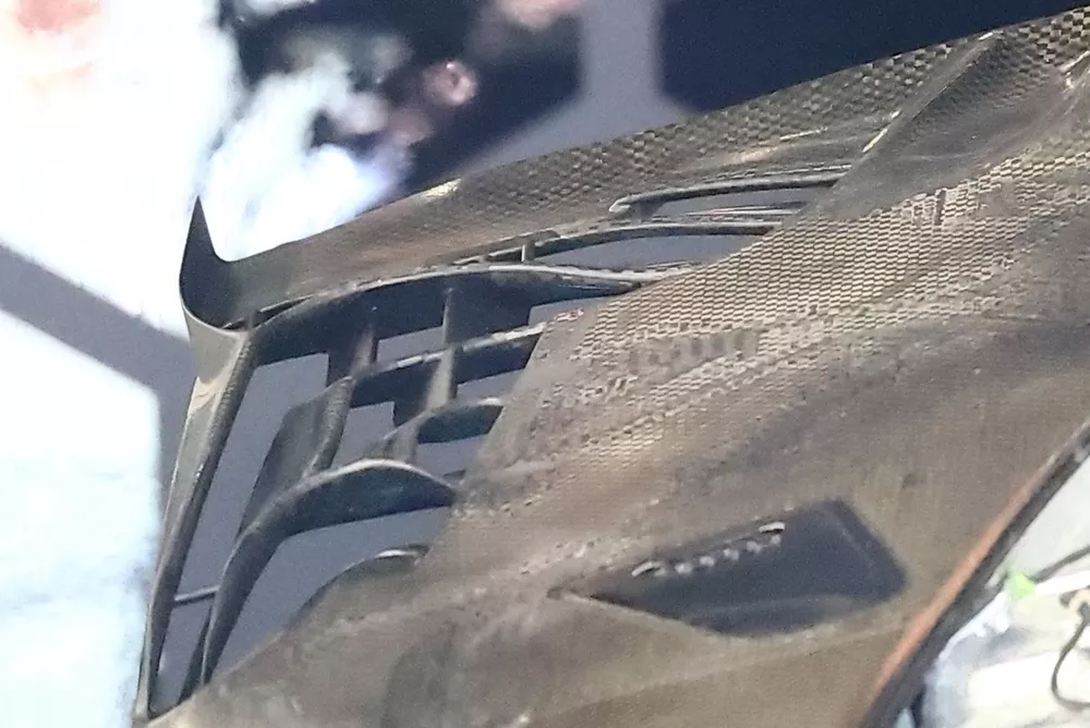 Dettaglio tecnico Mercedes W17