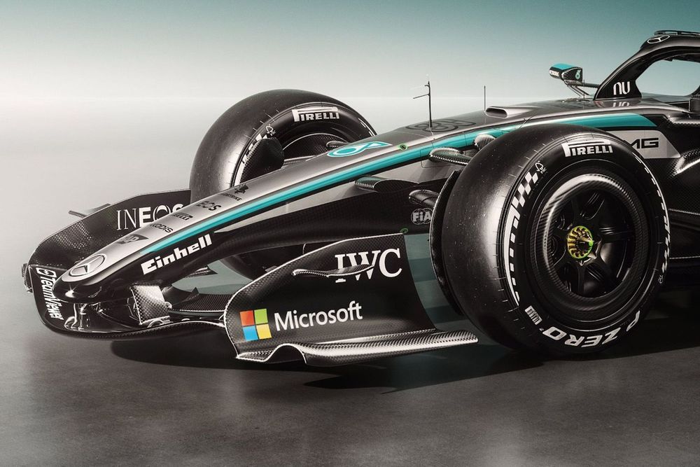 Mercedes W17 livery