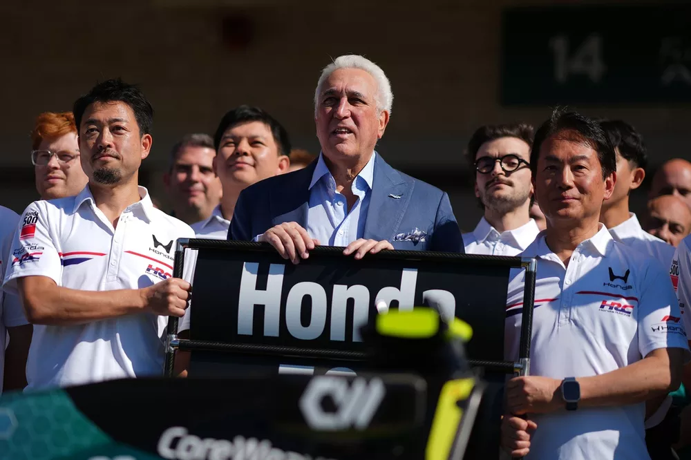 Lawrence Stroll, Koji Watanabe, Shintaro Orihara