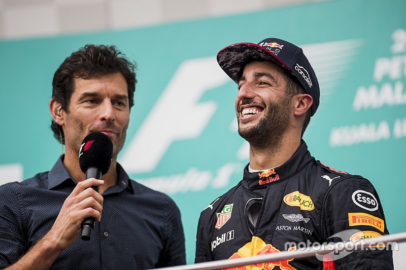 Webber, Ricciardo'nun F1'e olan sevgisini kaybetmesinden korkuyor