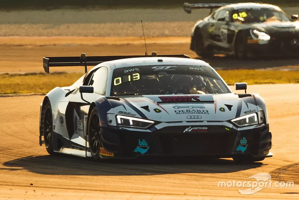 #26 Sainteloc Racing Audi R8 LMS GT3: Steven Palette, Simon Gachet