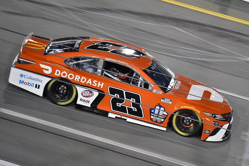 Bubba Wallace, 23XI Racing, Toyota Camry Door Dash