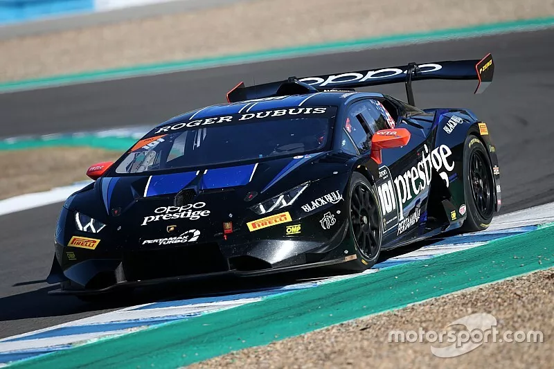 #101 Huracan Super Trofeo Evo, Prestige Performance: Andrea Amici, Sandy Mitchell