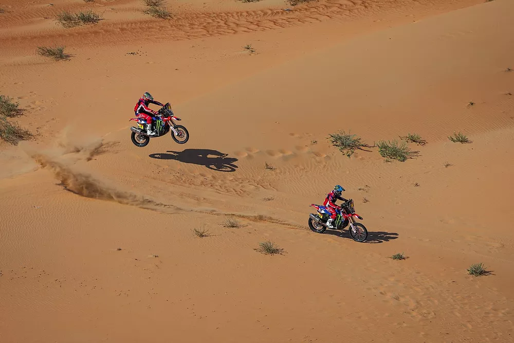 #9 Monster Energy Honda: Ricky Brabec, #11 Monster Energy Honda: Jose Ignacio Cornejo Florimo