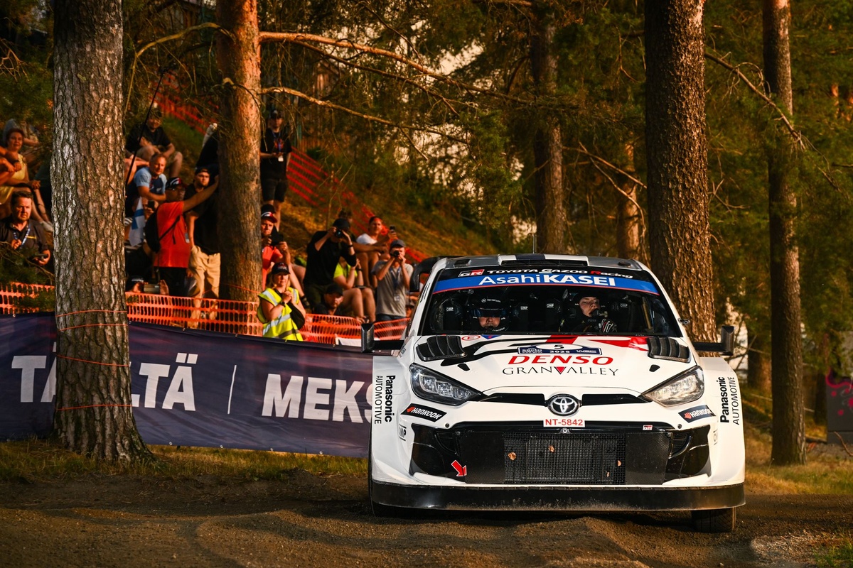 WRC | Rally Finlandia, PS4-5: Pajari sale terzo, Katsuta quarto