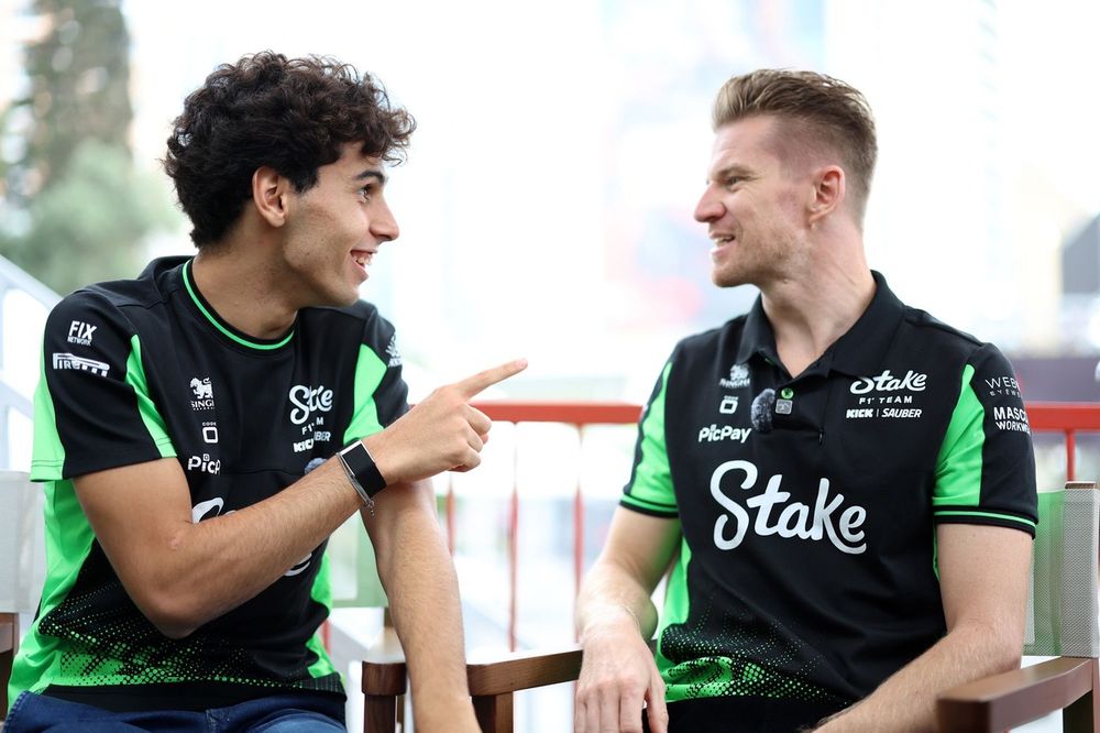 Nico Hulkenberg, Sauber, Gabriel Bortoleto, Sauber