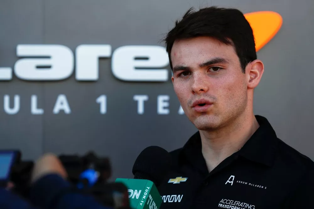 Pato O'Ward, piloto de F&oacute;rmula Indy da McLaren