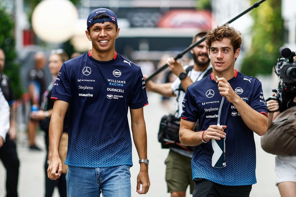 Alex Albon, Williams Racing, Franco Colapinto, Williams Racing