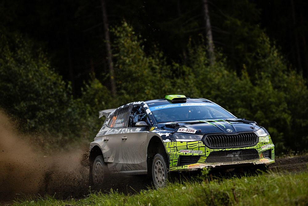Oliver Solberg, Elliott Edmondson, Skoda Fabia Evo Rally2