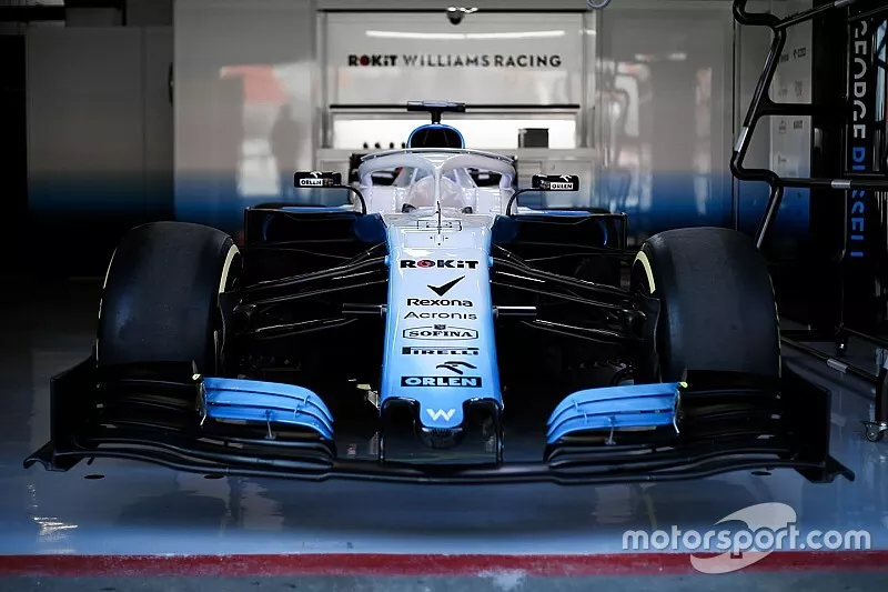 Williams FW42 in the garage