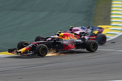 Látványos képeken Verstappen elszállása a Brazil Nagydíjon: csattanás Oconnal