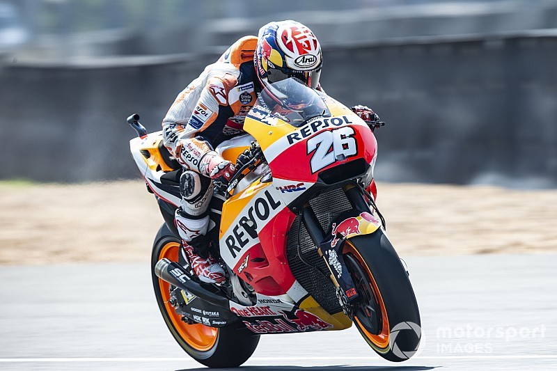 Chute pour Pedrosa alors qu'il avait la
