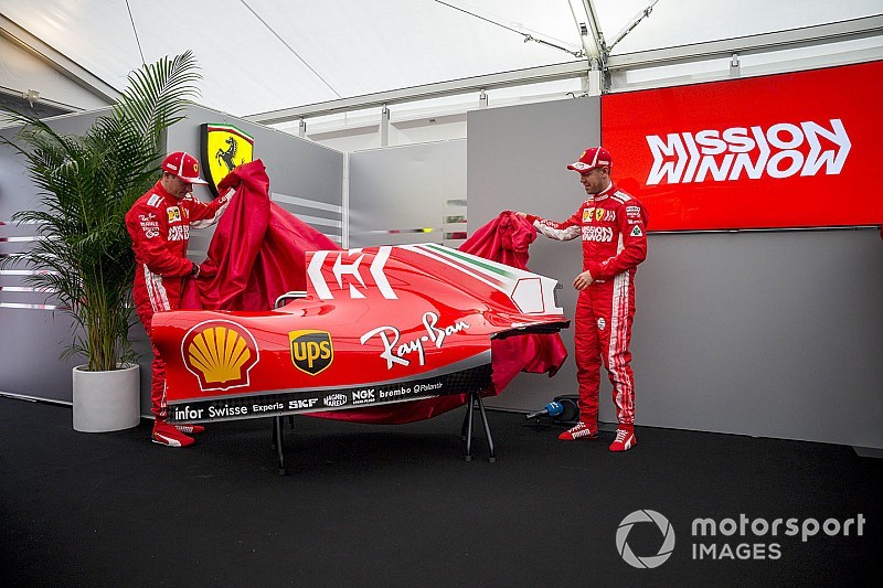 Fotogallery: ecco il logo Mission Winnow sulla livrea della Ferrari SF71H