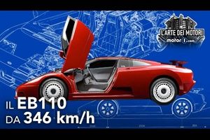 Bugatti EB110: l'hypercar che ha "battuto" la F40!