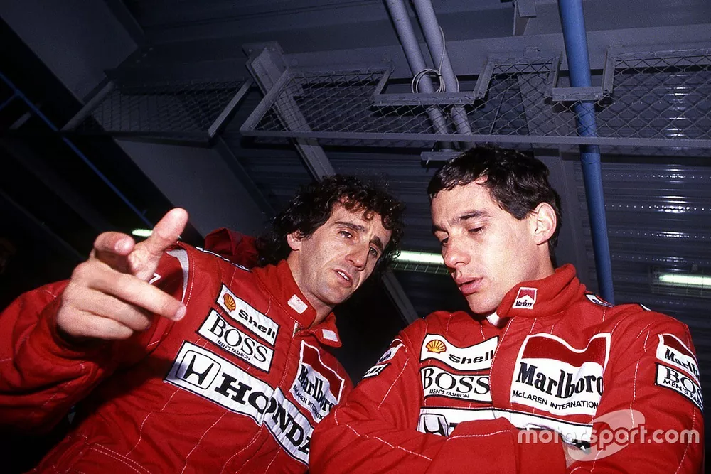 Alain Prost, McLaren, Ayrton Senna, McLaren