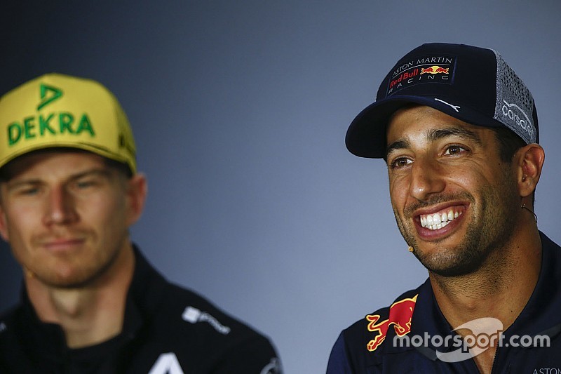 Ricciardo ne prend pas Hülkenberg à la légère