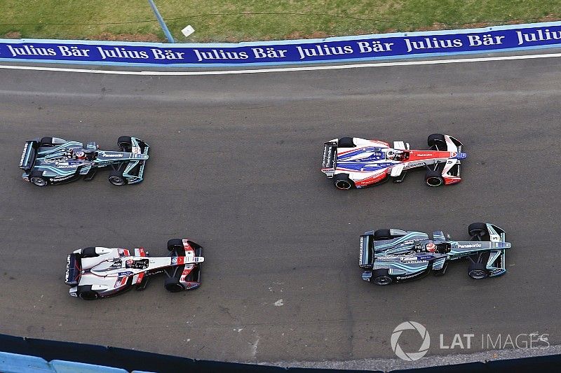 Nelson Piquet Jr., Jaguar Racing, Felix Rosenqvist, Mahindra Racing, Edoardo Mortara, Venturi Formul