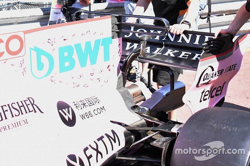 Force India introduit un triple T-wing à Monaco