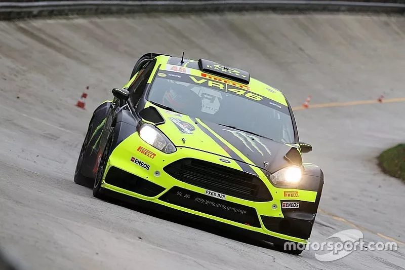 Valentino Rossi, Carlo Cassina, Ford Fiesta WRC