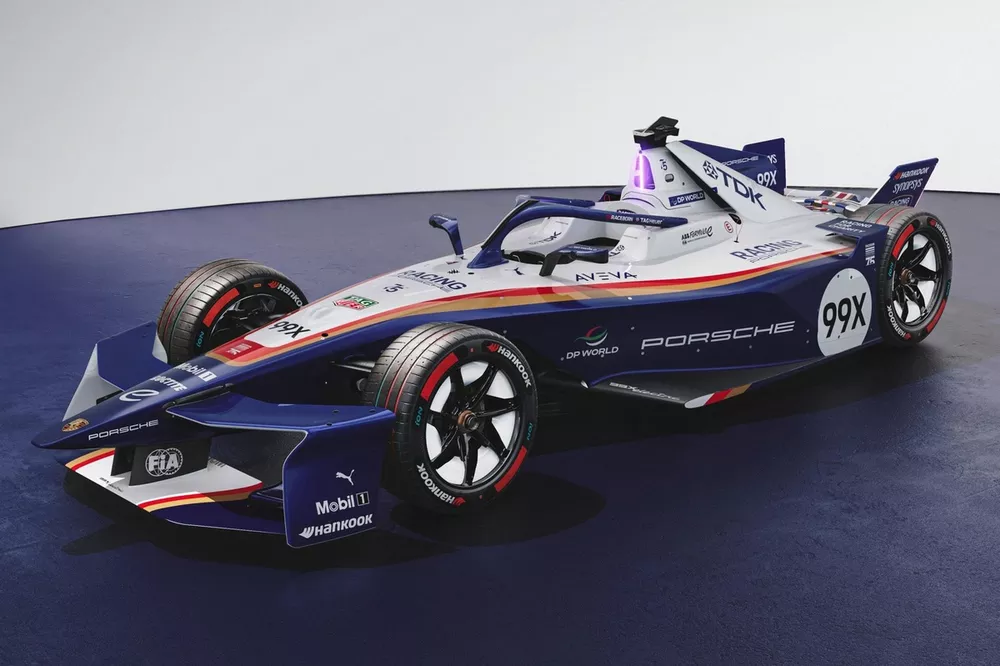 Porsche 99X Electric, livrée spéciale