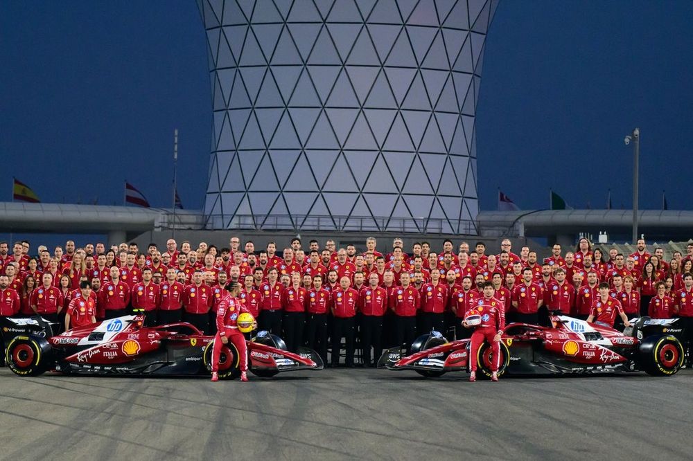 Ferrari team picture