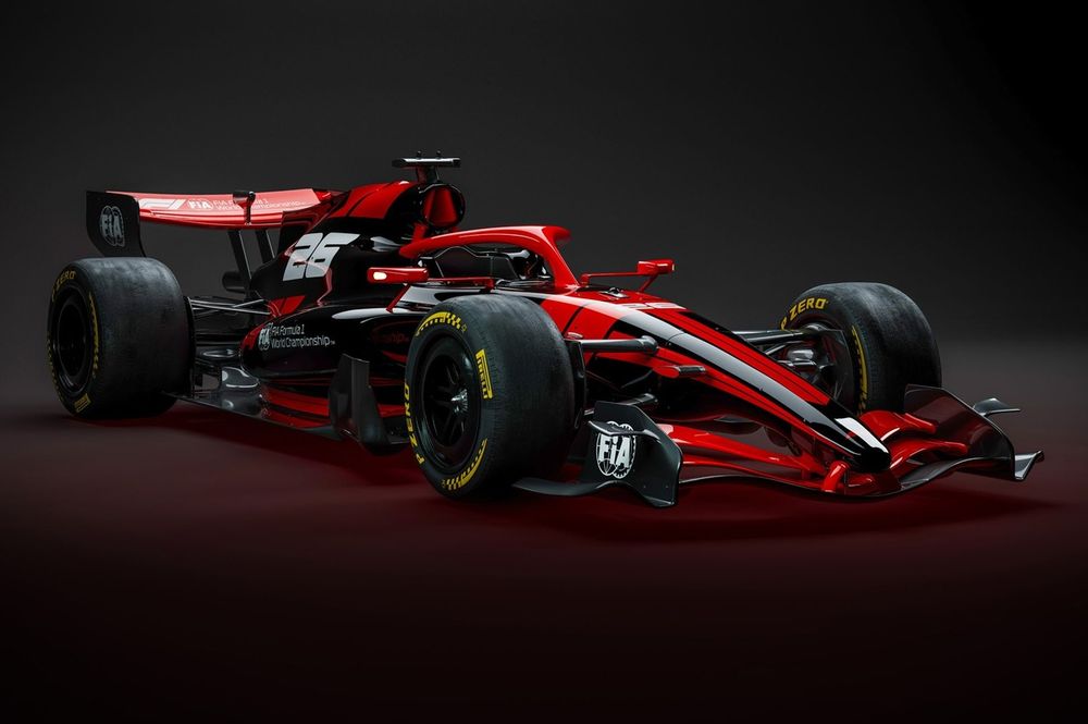 Render del coche de F1 2026