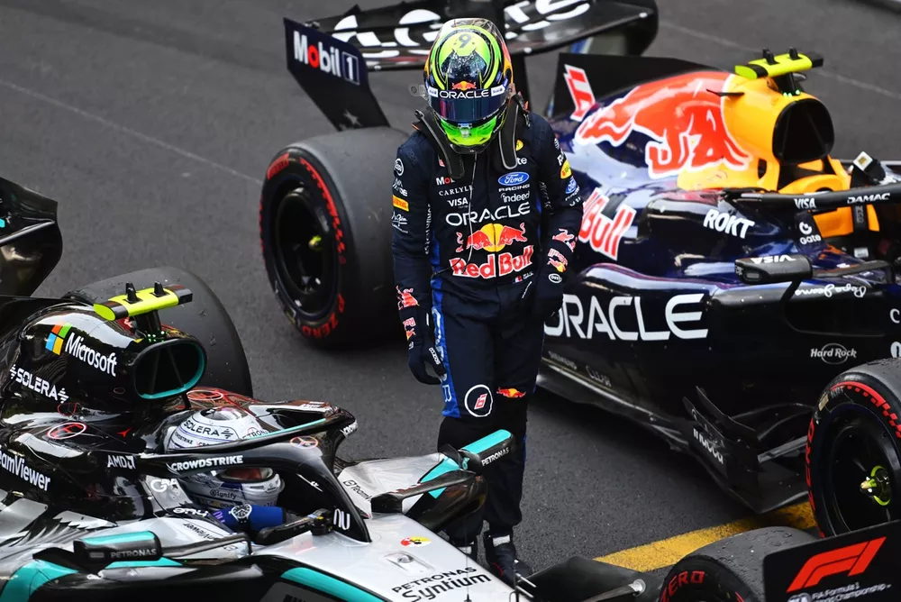 Andrea Kimi Antonelli, Mercedes, Isack Hadjar, Red Bull Racing