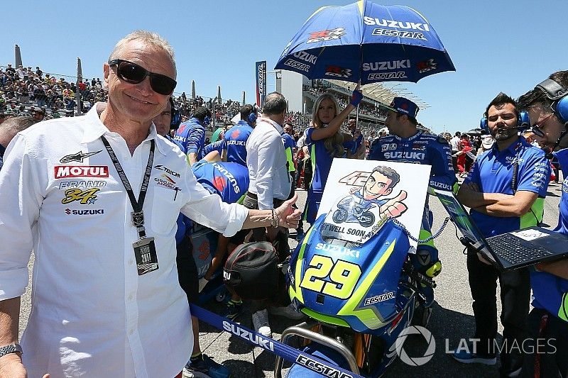 Kevin Schwantz, Alex Rins, Team Suzuki MotoGP recupérate pronto