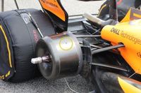 El agujero en el tambor de freno de McLaren F1 que genera intriga