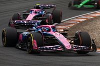 Gasly, último al final en Zandvoort: "Intentamos ir por la posición en pista"