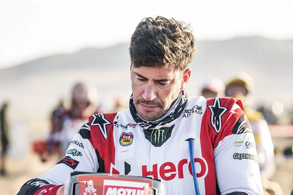 Joan Barreda con Hero en el Rally Dakar 2024