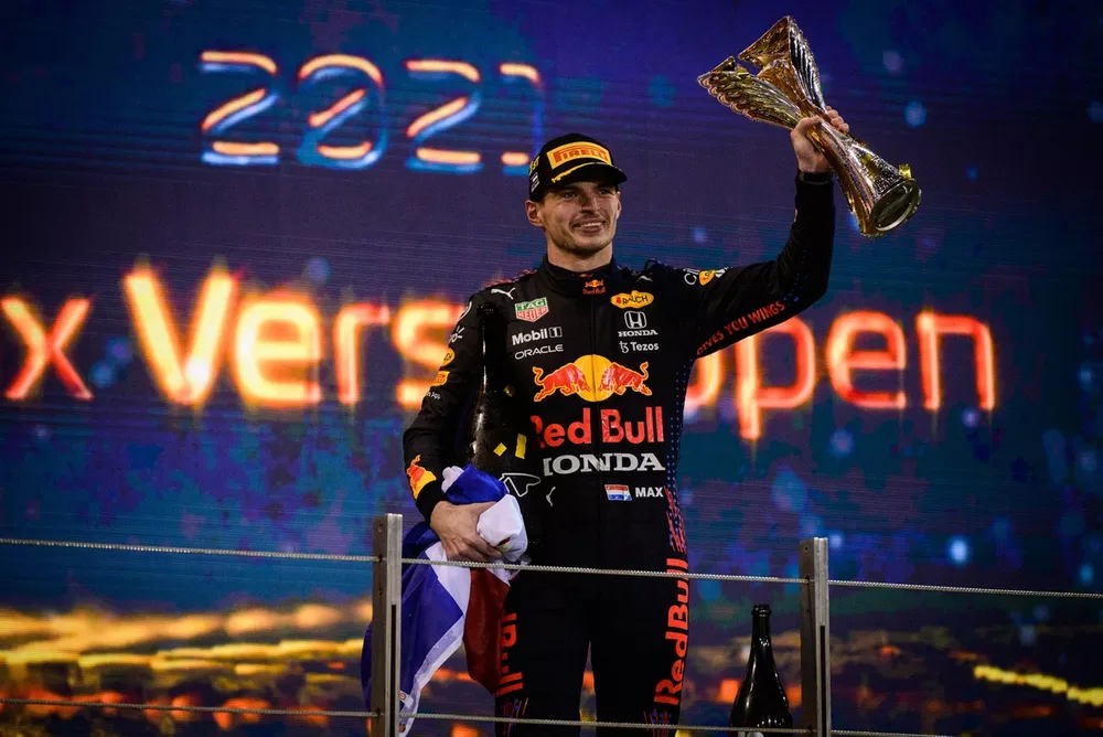 World Champion Max Verstappen, Red Bull Racing