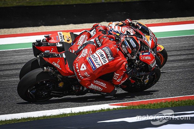 Danilo Petrucci, Ducati Team, Andrea Dovizioso, Ducati Team, Marc Marquez, Repsol Honda Team