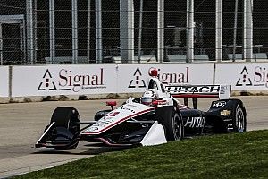 Newgarden aprovecha una pronta parada para ganar en Detroit