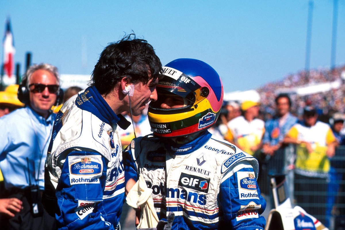 Damon Hill regresa a Williams F1 y se reencuentra con Jacques Villeneuve