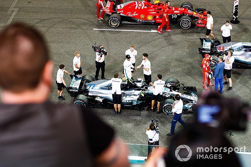 Abu Dhabi GP: Starting grid in pictures